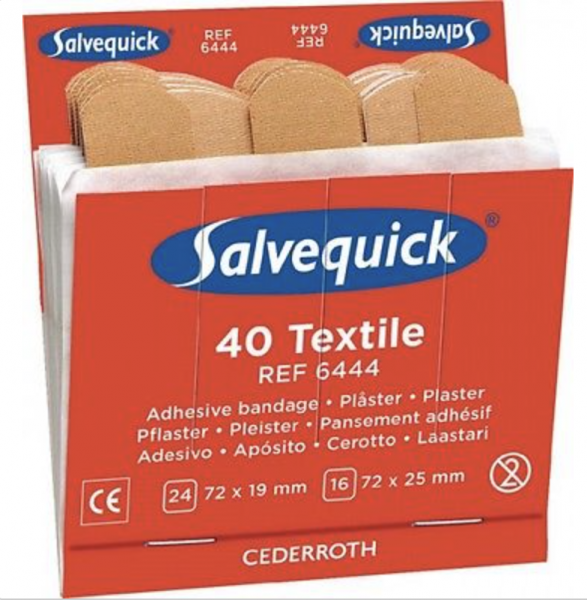 Salvequick Pflaster Pflasterstrips 6444 elastisch ( 40 Stück )